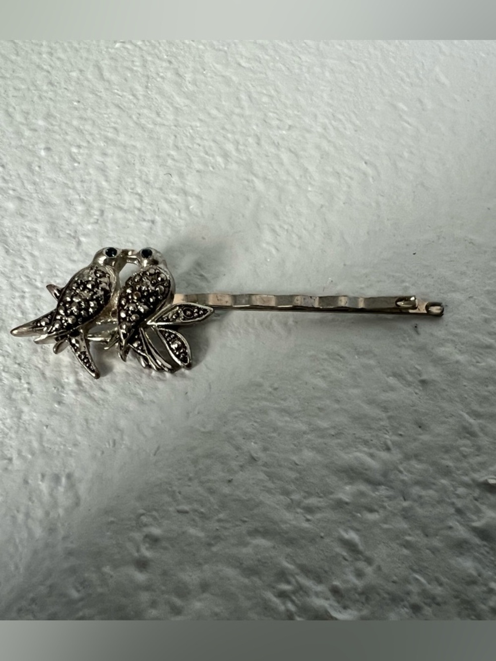 Banana Republic Silver Tone Double Bird Hair Pin